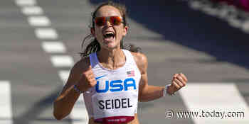 Team USA's Molly Seidel wins surprise bronze in Olympic marathon in 100-degree heat