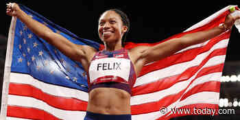 Allyson Felix breaks world record for most Olympic medals for a woman in track and field