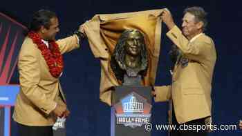 LOOK: Troy Polamalu's long-locked Hall of Fame bust may be the most amazing one ever created for Canton