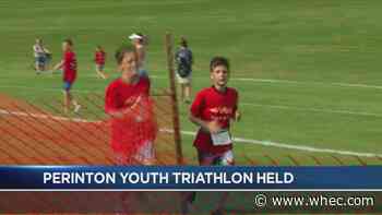 Dozens of athletes compete in Perinton youth triathlon