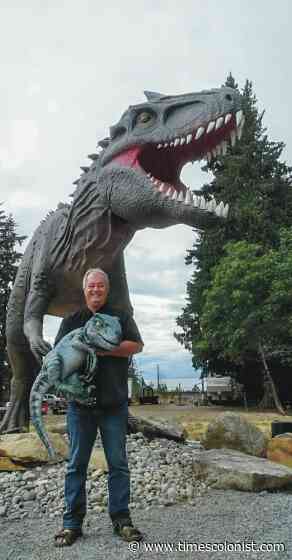 Dino dustup: District of Lantzville takes on animatronic dinosaur collection - Times Colonist