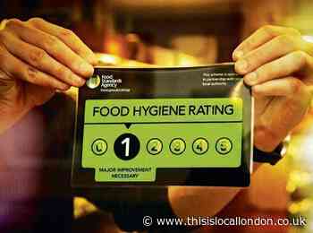 The worst hygiene rated restaurants in Bexley and Greenwich