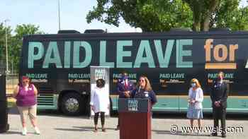 National bus tour advocating for paid medical, family leave makes stop in Roanoke - WSLS 10