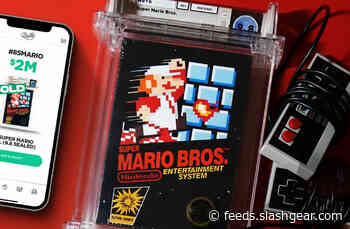 Here’s another sealed copy of Super Mario Bros that sold for way too much