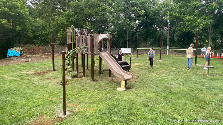 New Playground Opens At Park In Monessen