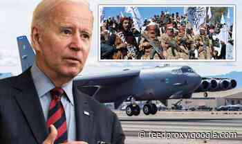 US sends B52s to bomb Taliban after Joe Biden humiliated - major Afghan city falls