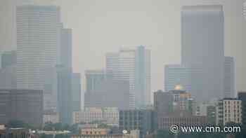 Denver experienced the worst air quality of any major city in the world due to smoke from western wildfires