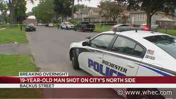 19-year-old hospitalized after shooting on city's north side