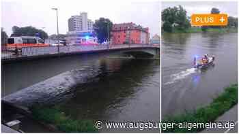 Polizei und Rettungskräfte an der Donau im Einsatz: Das war der Grund - Augsburger Allgemeine