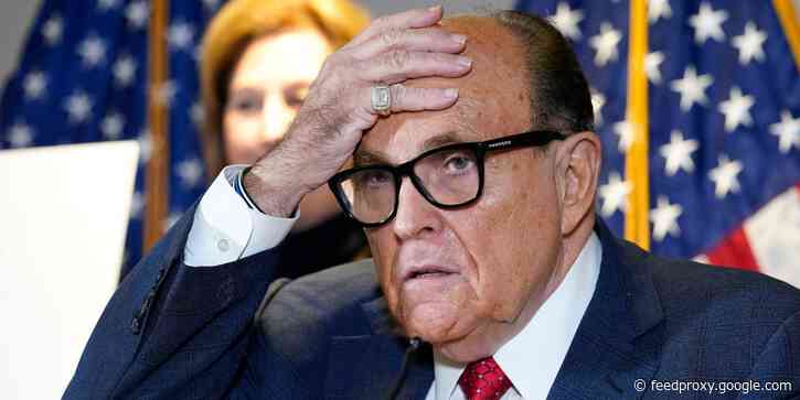 Rudy Giuliani is being investigated by the FBI over a film he was trying to make about the Bidens and Ukraine, report says