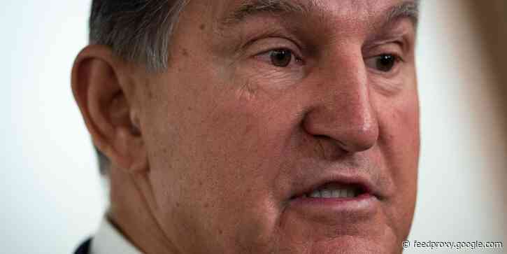 Sen. Joe Manchin signals he won't back renewal of federal jobless aid for gig workers and long-term unemployed past Labor Day