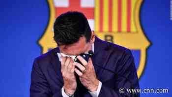 Lionel Messi says PSG move is a 'possibility' as he bids tearful farewell to Barcelona