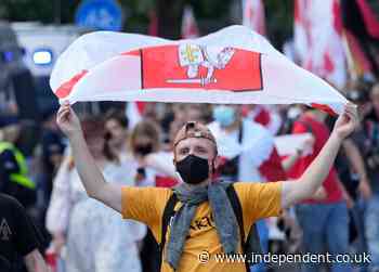 Hundreds in Warsaw protest political repression in Belarus