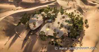 jasper architects unveils immersive hotel oasis in kuwait's golden dunes - Designboom