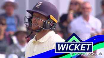 England v India: Jos Buttler bowled for 17 leaving Shardul Thakur straight ball