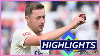 England v India highlights: Tourists build lead despite Ollie Robinson's five-wicket haul