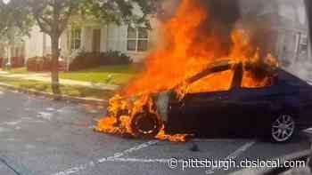 Crews Respond To Vehicle Fire In Stowe Township