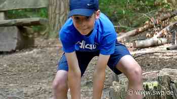 Neue Murmelbahn im Badwäldle Bad Boll: Kinder bauen eine Murmel-Piste im Wald - SWP