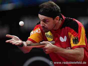 Tischtennis-Star Boll gewinnt Auftaktpartie locker - Radio Bielefeld