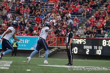 Argos comeback to win season opener - argonauts.ca