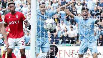 Coventry City 2-1 Nottingham Forest: Late Kyle McFadzean winner makes for magical Sky Blues home return - BBC News