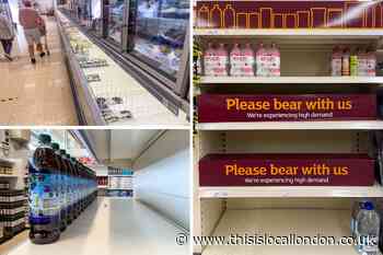 How Sainsburys, Tesco, Waitrose and Morrisons are hiding  empty shelves