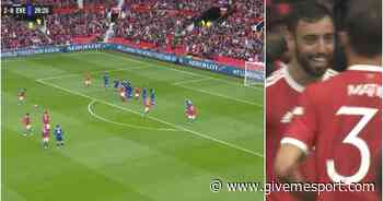 Bruno Fernandes: Man United man scores glorious free-kick vs Everton - GIVEMESPORT