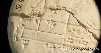 3,700-year-old Babylonian clay tablet upends history of mathematics     - CNET