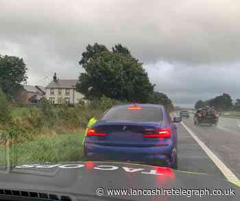 BMW driver clocked doing more than 100mph on motorway before slowing for cameras
