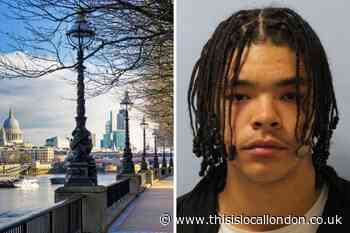 Robber stabbed man in leg before stealing designer coat
