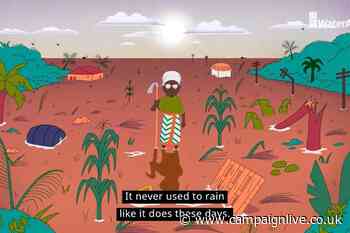 WaterAid animations reveal devastation of climate change in words of those affected
