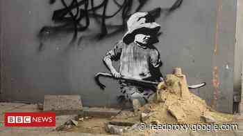 Banksy-Like Pieces Appear All Over England’s East Coast