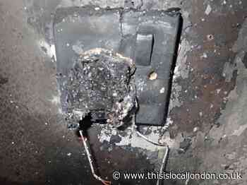 Flat fire in Edmonton caused by charger