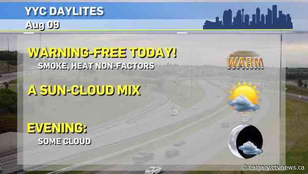 Wildfire smoke has dissipated in southern Alberta — for now