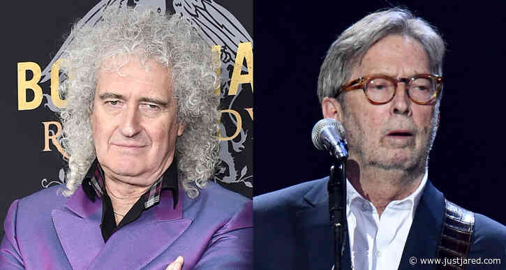 Queen's Brian May Calls Eric Clapton & Other Non-Vaxxers 'Fruitcakes'