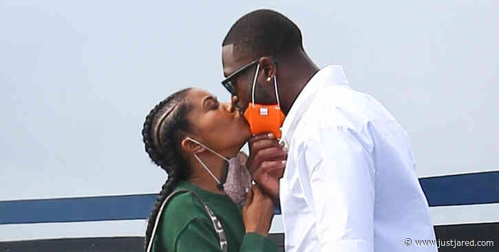 Gabrielle Union & Dwyane Wade Share a Kiss in Martha's Vineyard After Attending Barack Obama's Birthday Party