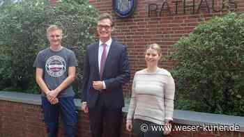 Gemeinde Lilienthal begrüßte neue Auszubildende - WESER-KURIER - WESER-KURIER