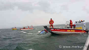 Gewitter am Starnberger See: Segler kentern - Wasserwacht im Dauereinsatz - Merkur.de