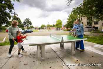 Pingpong om het buurtgevoel in de Arenawijk te versterken