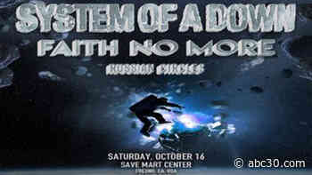System of a Down to play at the Save Mart Center in October