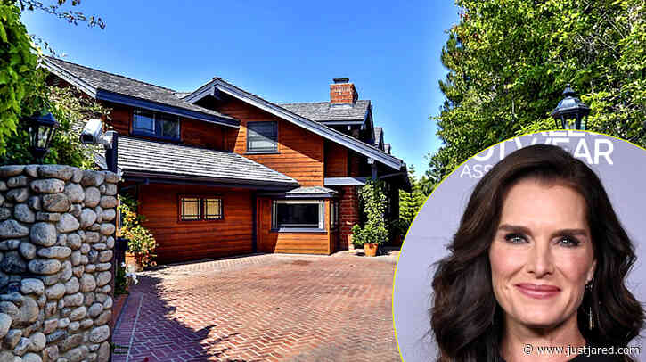 Brooke Shields Lists Her Rustic Home in Pacific Palisades for $8.2 Million - Look Inside! (Photos)