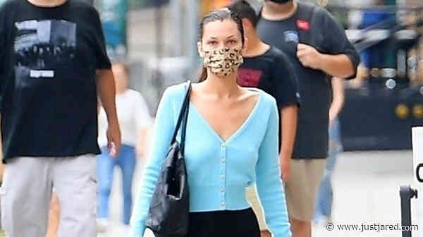 Bella Hadid & Boyfriend Marc Kalman Spotted on a Distanced Stroll Around NYC