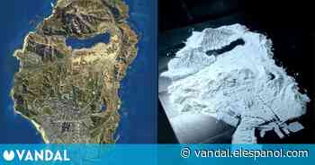 Artista recrea el mapa de Los Santos de GTA 5 impreso en 3D tras dedicar más de 400 horas - Vandal
