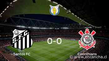 Santos FC y Corinthians se reparten los puntos en un partido sin goles (0-0) - EnCancha.cl