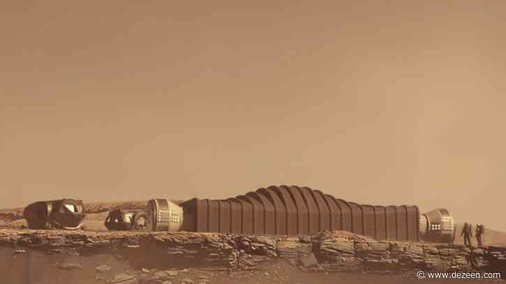 BIG and ICON to 3D-print structure exploring "new Martian vernacular" for NASA