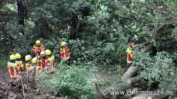 Traunstein: Wind und Starkregen fordern heimische Einsatzkräfte – Mehr als 200 Einsätze im Landkreis - chiemgau24.de