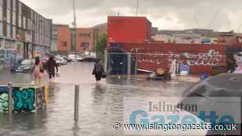 Hackney and Islington flood after London downpour - Islington Gazette