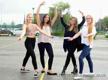 East Lancashire students are just top of the class on results day