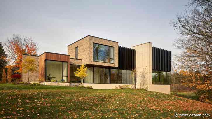 Drew Mandel designs country home overlooking a woodland site in Canada