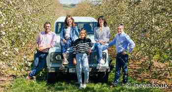 Fruit-farming family win Aldi contract to sell food-waste gin nationwide - iNews